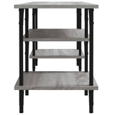 vidaXL Szafka pod TV, szary dąb sonoma, 102x35x45,5 cm