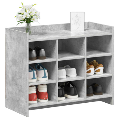 Szafka na buty Betonowy szary 85 x 39,5 x 70 cm