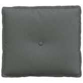 Poduszka na plecy Ciemnoszary 50 x 19 x 45 cm tkanina