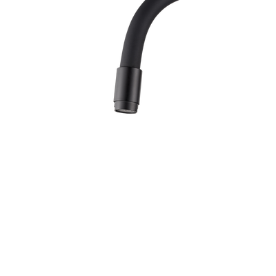 Bateria zlew. ligaria z elastyczną wylewką, czarny BZ-39-004-L Invena