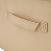 Skrzynia do przechowywania 2 pcs kremowy 90 x 48 x 15 cm
