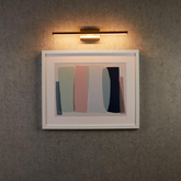 Złoty Kinkiet nad obraz 2W CRI90 na Baterie 40cm Abruzzo Vinci