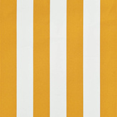 Markiza zwijana, 100 x 150 cm, biało-żółta