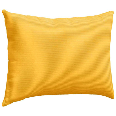 Poduszki na sofę 2 pcs Jasnożółty 70 x 50 cm Tkanina sztruksowa