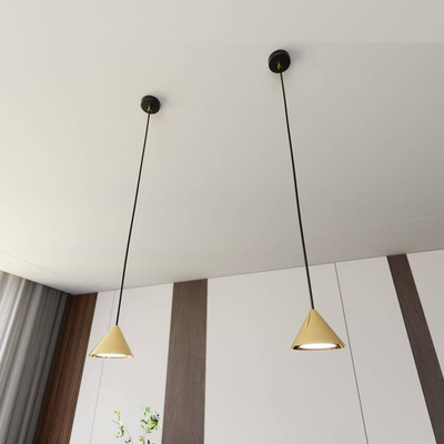Lampa wisząca ELIT 1 BL GOLD
