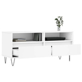 Szafka pod TV, biała, 100x34,5x44,5 cm, materiał drewnopochodny vidaXL