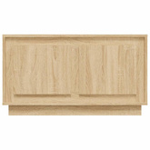 vidaXL Szafka pod TV, dąb sonoma, 80x35x45 cm, materiał drewnopochodny