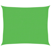 Żagiel przeciwsłoneczny, 160 g/m?, jasnozielony, 2,5x3 m, HDPE