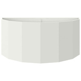Donica Biały 120 x 60 x 50 cm Stal