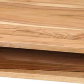 vidaXL Biurko z litego drewna akacjowego, 118 x 45 x 76 cm