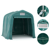 Namiot garażowy z PVC, 2,4 x 2,4 m, zielony