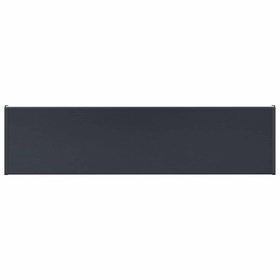 Parapet okienny Antracytowy z rysunkiem drewna PVC