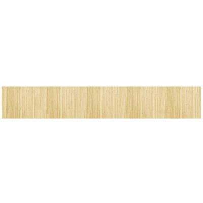 vidaXL Dywan prostokątny, jasny naturalny, 80x500 cm, bambusowy