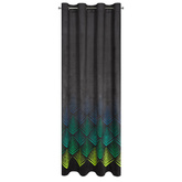 Zasłona Angelina czarna 140x250