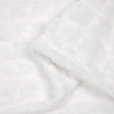 Koce narzutowe 6 pcs Biały 200 x 150 cm Polar
