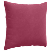 Poduszki na sofę 2 pcs Czerwone wino 45 x 45 cm