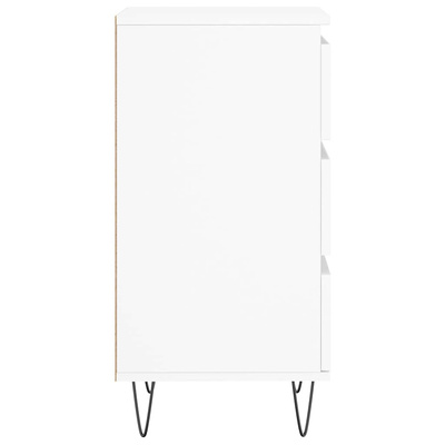 vidaXL Komoda, biała, 40x35x70 cm, materiał drewnopochodny wariant 4