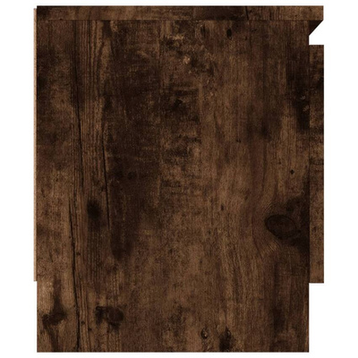 vidaXL Szafka pod TV, z drzwiczkami, przydymiony dąb, 102x30x36 cm