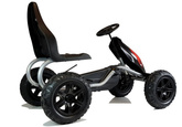 Gokart na Pedały B012 Pompowane Koła Czarny