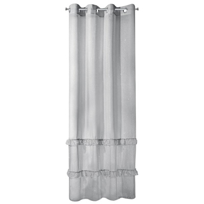 Firana Ariana szara 140x250