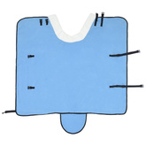 Koc dla Koni Jasny błękit 105 cm Polarowy fleece