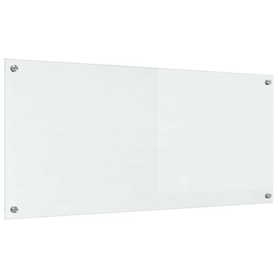 Panel kuchenny przezroczysty 110 x 50 cm szkło hartowane