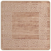 Chodnik dywanowy MARSA Biały 100 x 100 cm Poliester i PVC