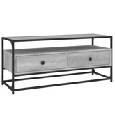 Szafka pod TV, szary dąb sonoma, 100x35x45 cm vidaXL
