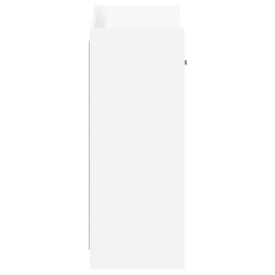 Szafka na buty Biały 73,5 x 36 x 92 cm Drewno inżynieryjne