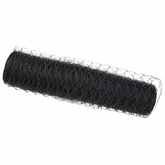 Ogrodzenie heksagonalne 0,8 x 25 m PVC Szary