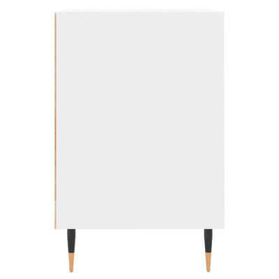 Szafka pod TV, biała, 100x35x55 cm, materiał drewnopochodny vidaXL