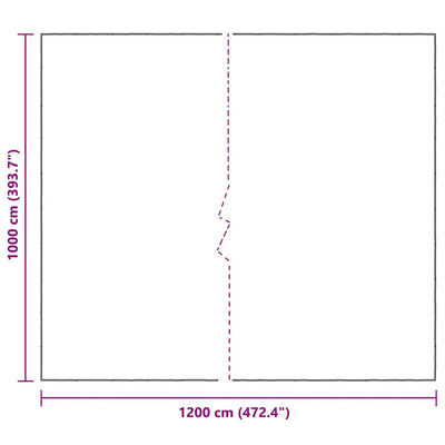 Przezroczysta plandeka z oczkami 10x12 m Polietylen