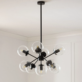 Lampa Wisząca szklane Kule Abruzzo Siera