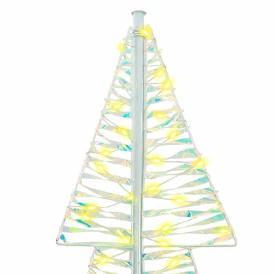Choinka z 240 diodami LED Ciepła biel 180 cm PET