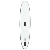 Nadmuchiwana deska SUP z żaglem i akcesoriami, czarno-biała