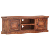 vidaXL Szafka pod TV, 120x30x40 cm, lite drewno sheesham