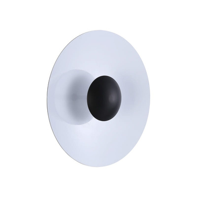 Kinkiet Nowoczesny Biały okrągły 45cm 12W Abruzzo Orzo