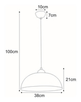Lampa wisząca K-3858 z serii RAZONI KAJA
