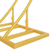 Łuk Ślubny złoty 220 x 45 x 200 cm Stal