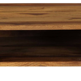vidaXL Biurko, 110x55x76 cm, lite drewno sheesham