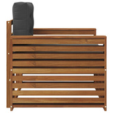Sofa na zewnątrz Lite drewno akacjowe i poliester