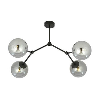 Lampa sufitowa  SPACE 4 BLACK/GRAFIT