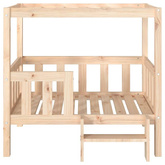 vidaXL Legowisko dla psa, 95,5x73,5x90 cm, lite drewno sosnowe