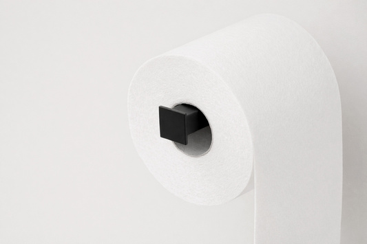 Czarny stojak na papier toaletowy KS-45 PAPER STAND z serii KAJA HOME