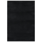 Dywan Shaggy Czarny 240x305 cm Poliester