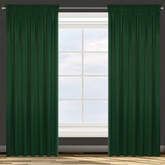 Zasłona Parisa zielona 135x270