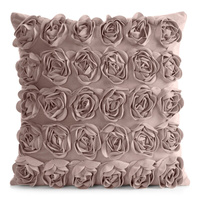 Poszewka Roses pudrowa 45x45