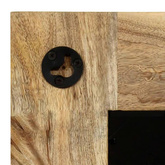 vidaXL Lustro z ramą z litego drewna mango, 50 x 80 cm