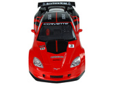 Auto Sportowe Wyścigowe R/C 1:18 Corvette C6.R Czerwony 2.4 G Światła