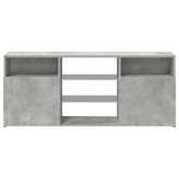 Szafka TV z oświetleniem LED, szarość betonu, 120x30x50 cm